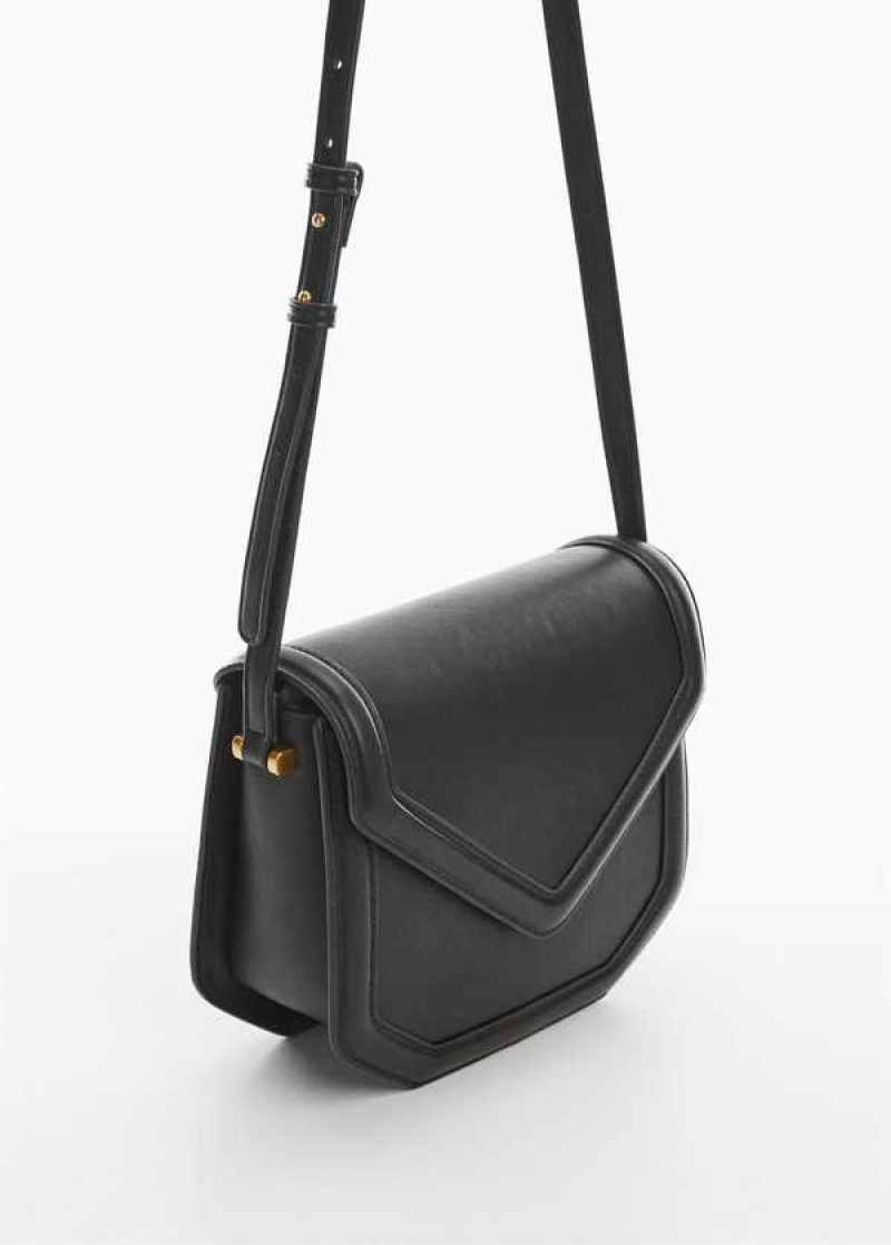 Mango Geometric Flap Bag | MNG-23155