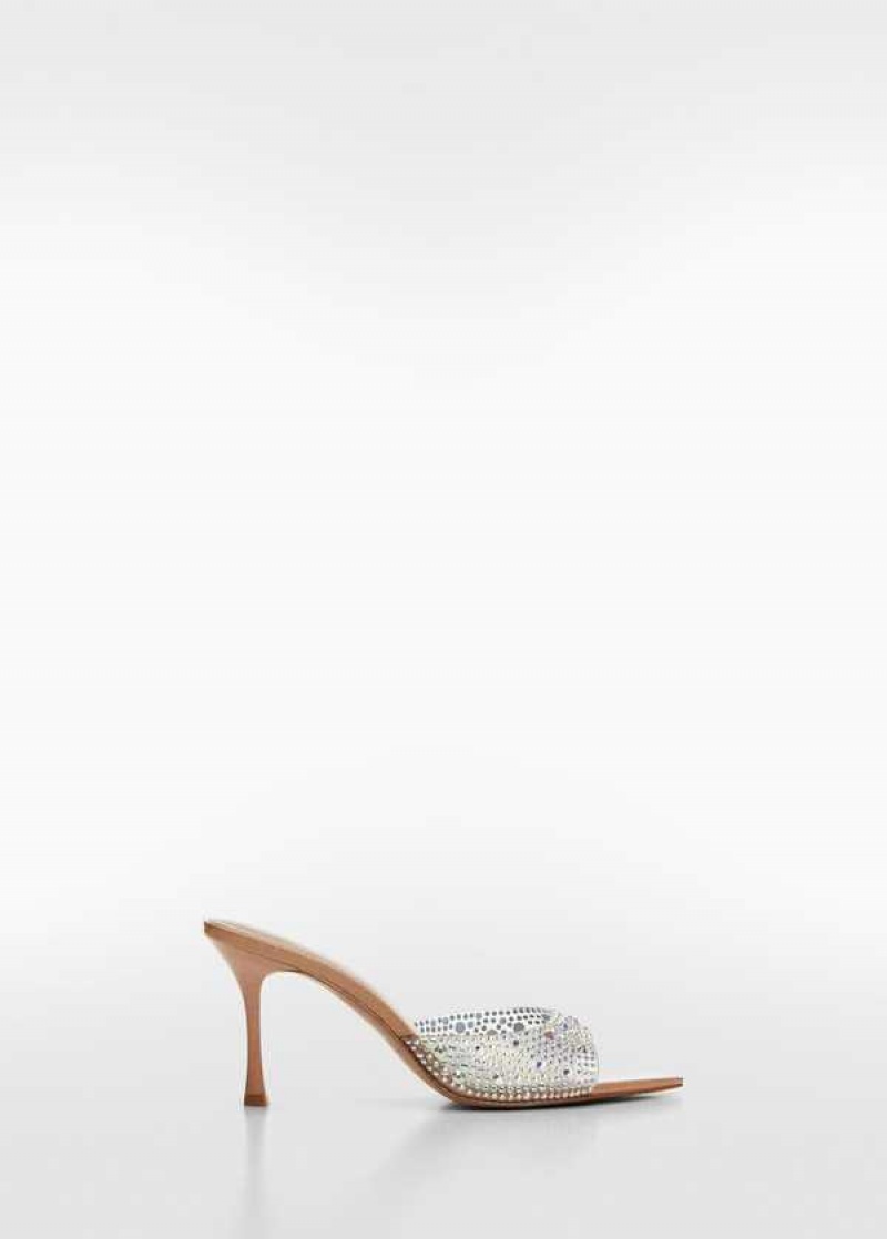 Mango Glitter High-heeled Sandals | MNG-23559