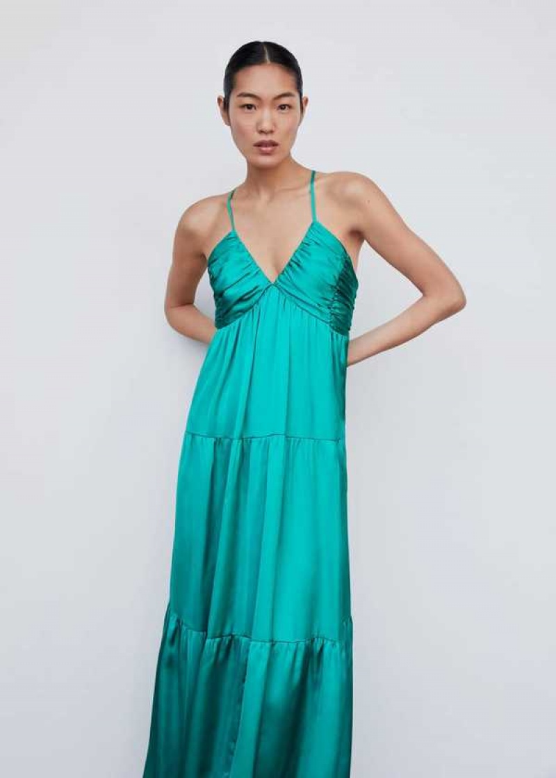 Mango Gradient Draped Šaty | MNG-25877