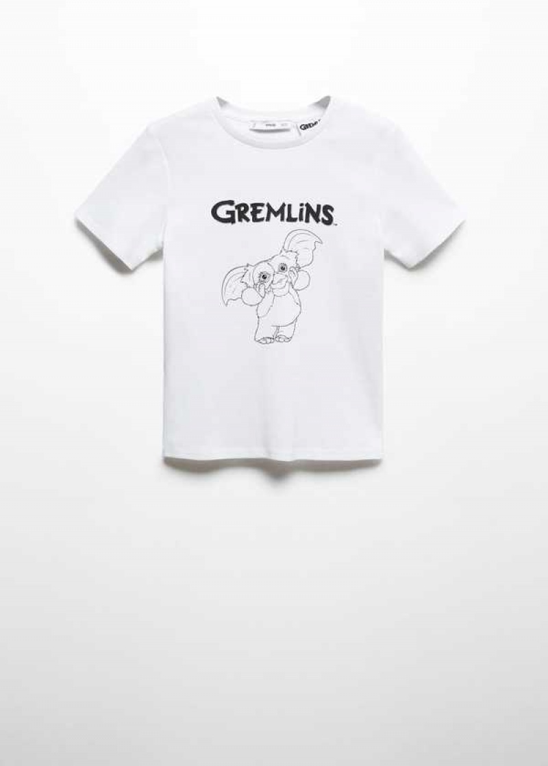 Mango Gremlins Bavlněné T-shirt | MNG-25029