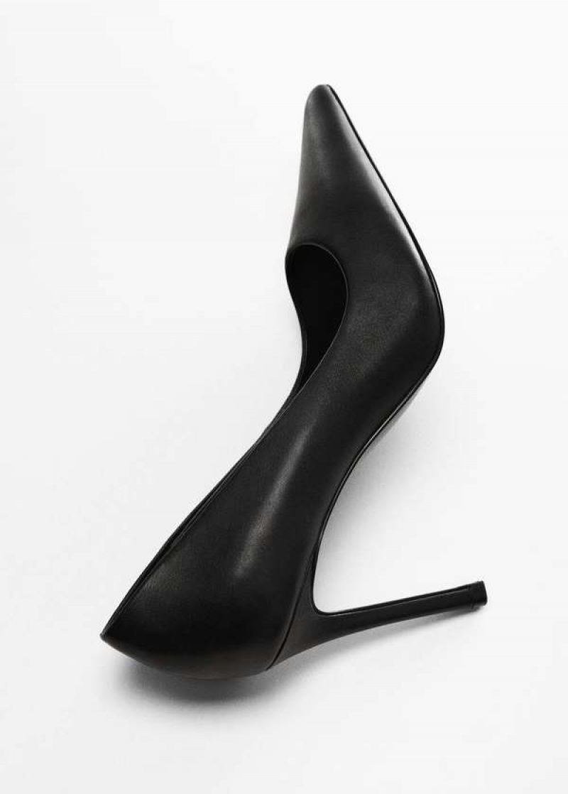 Mango Heel Læder Shoes | MNG-23639