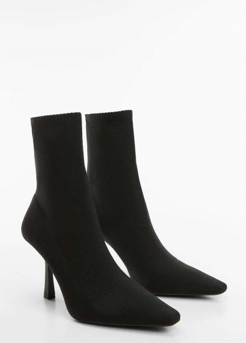 Mango Heel Sock Boots | MNG-23593