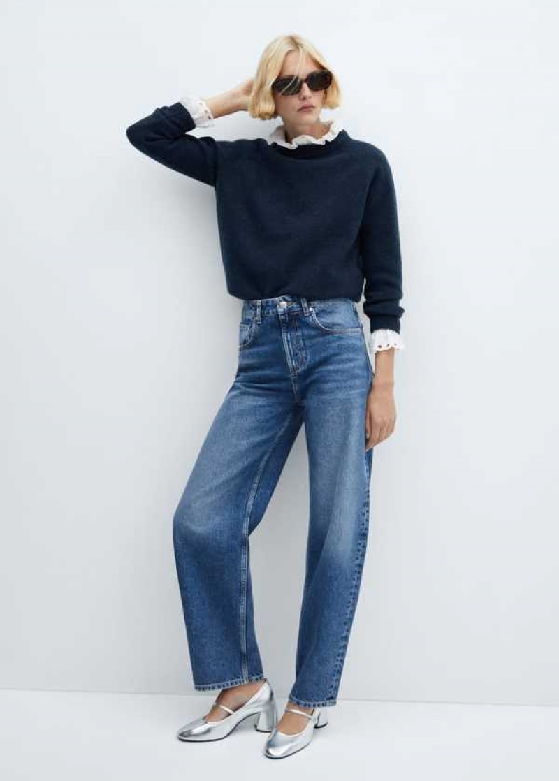 Mango High-waist Balloon Jeans | MNG-23853