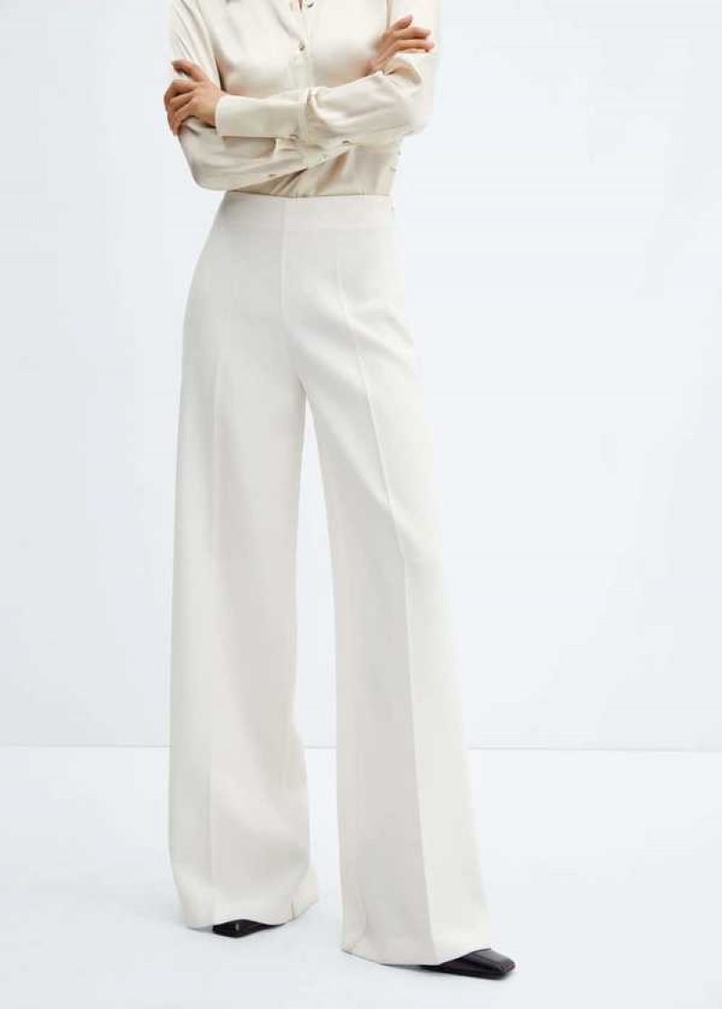 Mango High-waist Palazzo Pants | MNG-24465