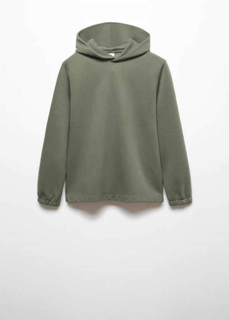 Mango Hoodie Bavlněné Sweatshirt | MNG-21759