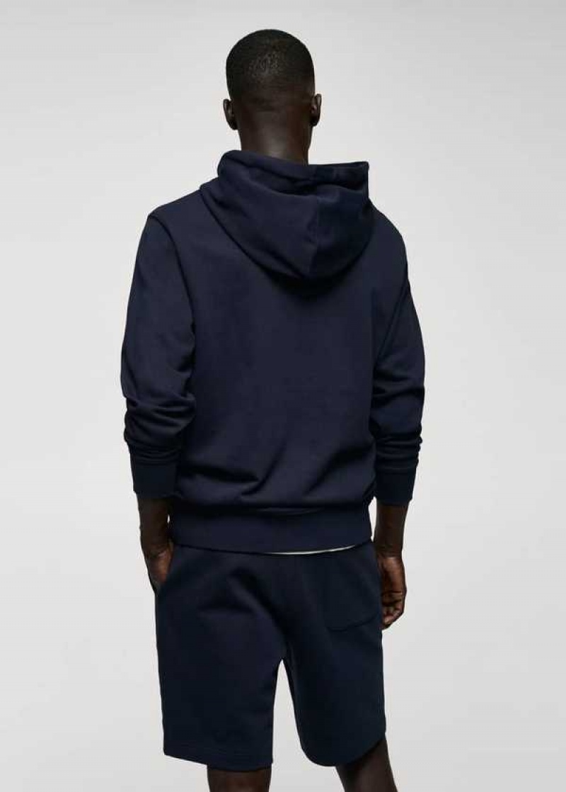 Mango Hoodie Bavlněné Sweatshirt | MNG-21766