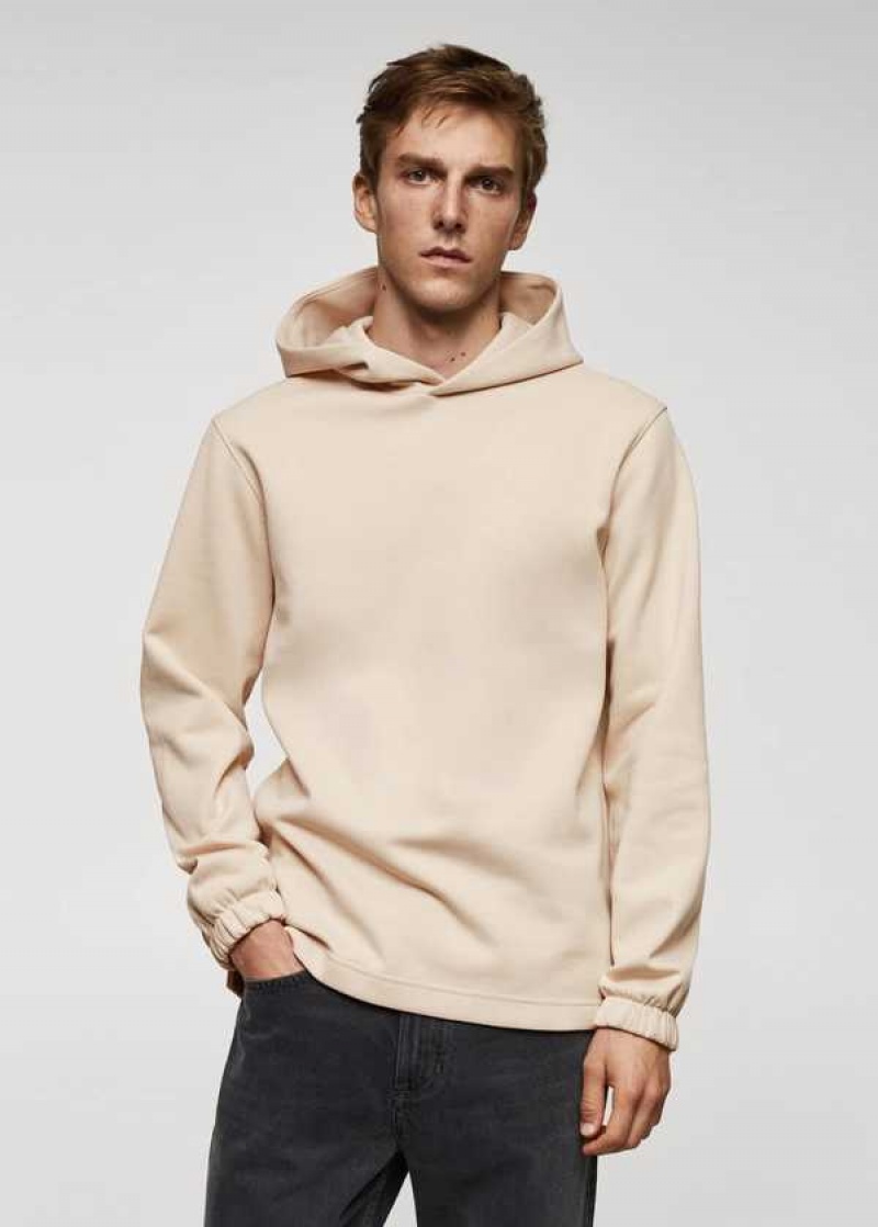 Mango Hoodie Bavlněné Sweatshirt | MNG-21774