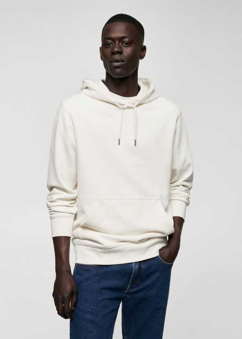 Mango Hoodie Bavlněné Sweatshirt | MNG-21782