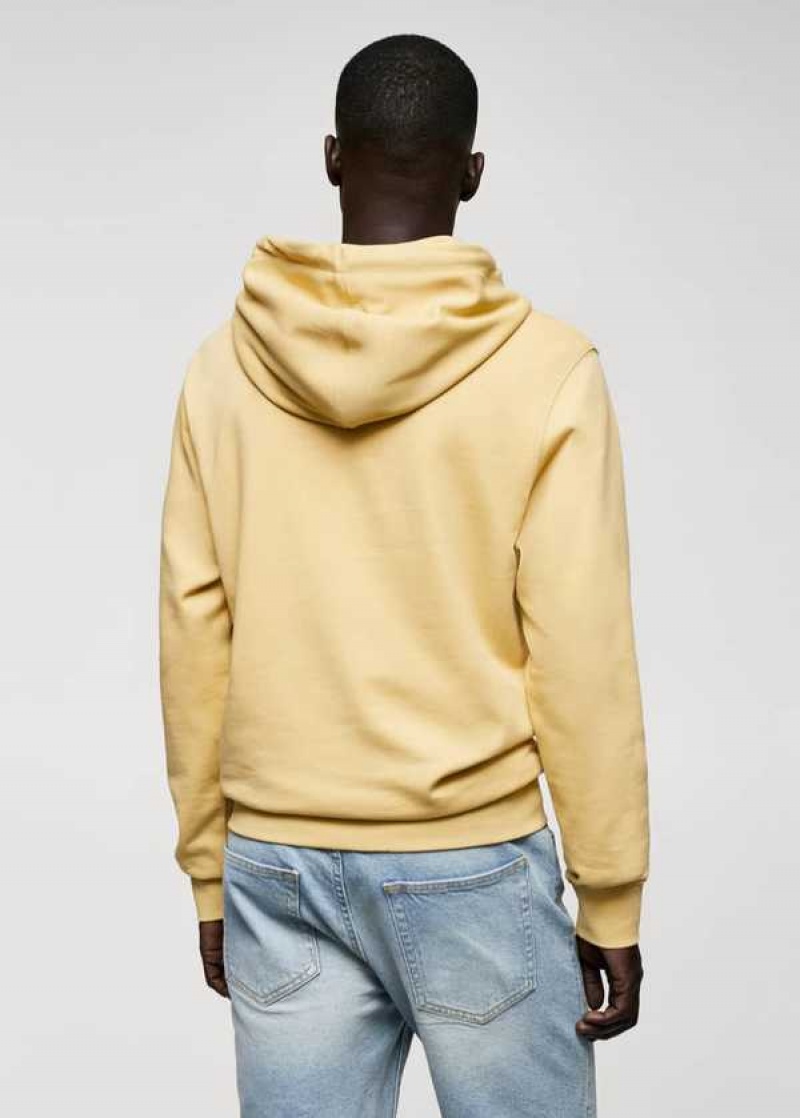 Mango Hoodie Bavlněné Sweatshirt | MNG-21795