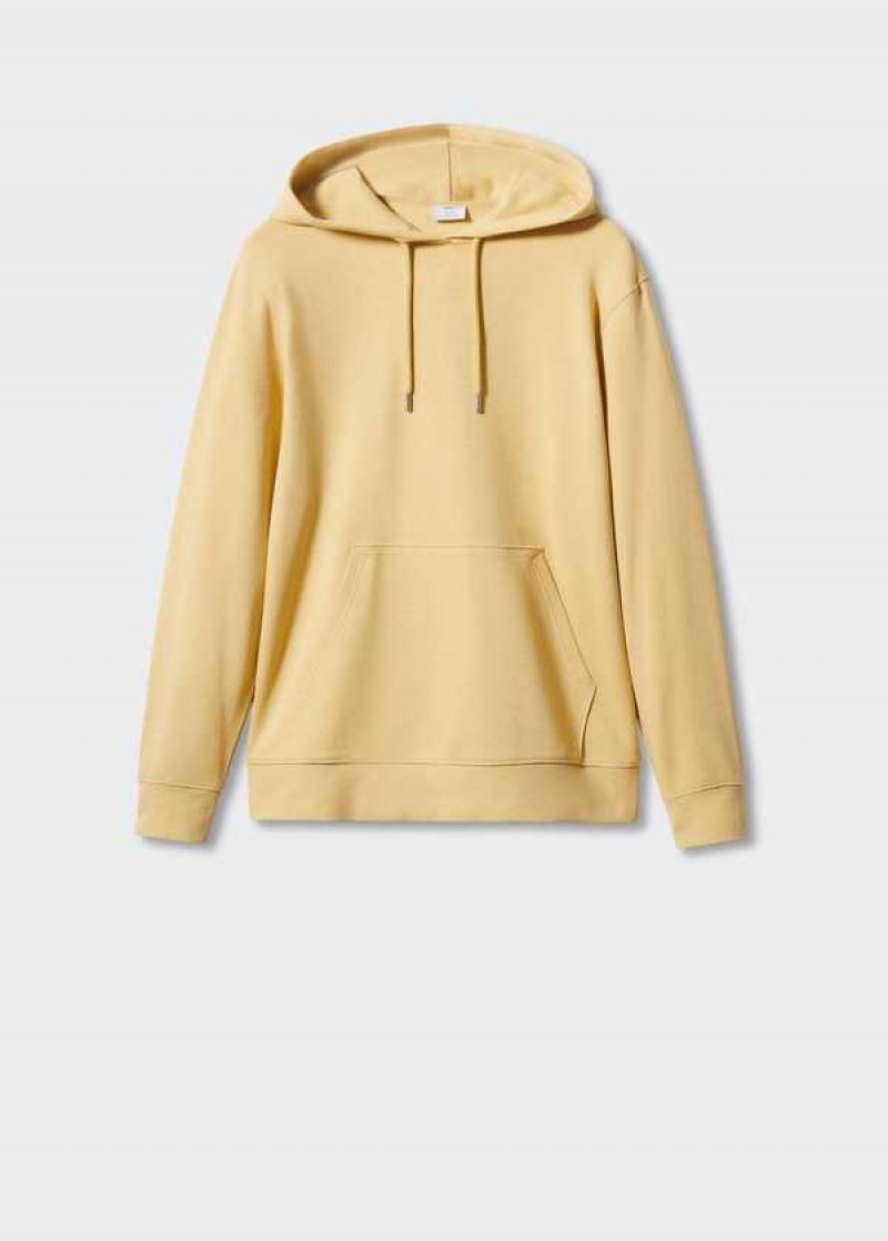 Mango Hoodie Bavlněné Sweatshirt | MNG-21795