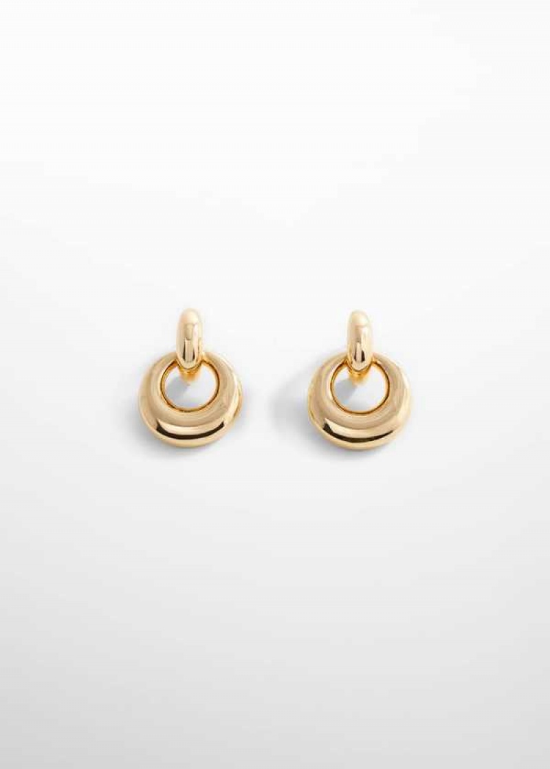 Mango Hoop Pendant Earrings | MNG-22897