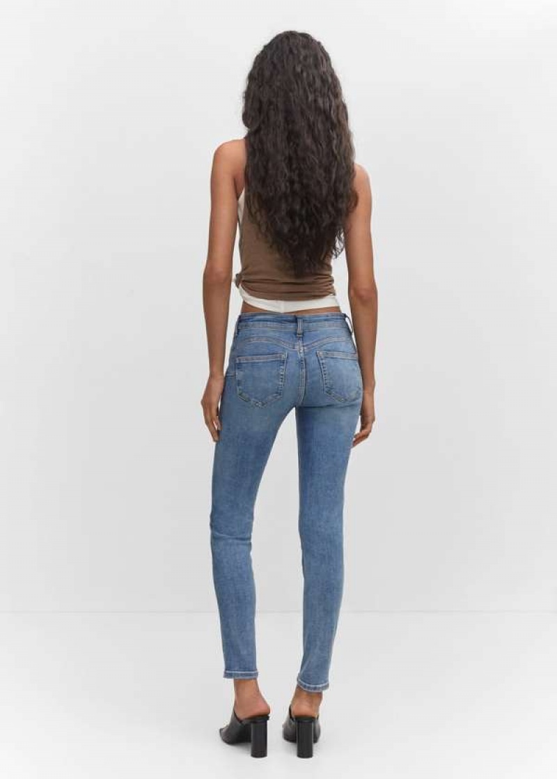 Mango Hubená Push-up Jeans | MNG-23912