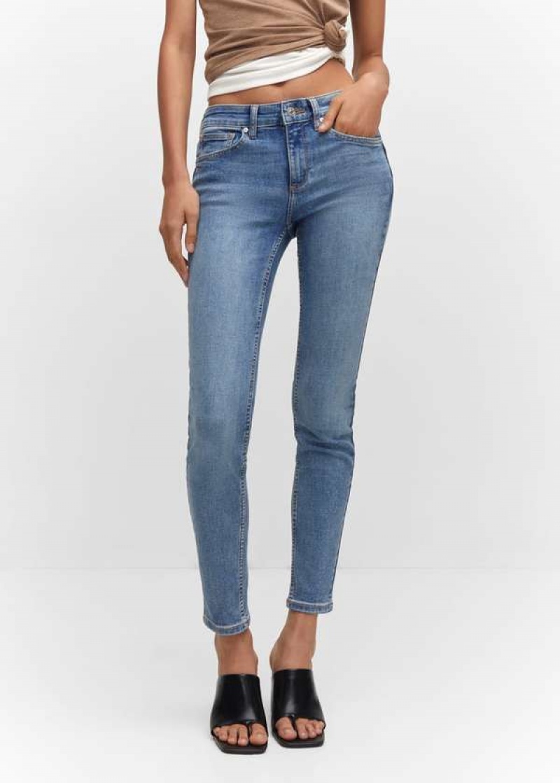 Mango Hubená Push-up Jeans | MNG-23912