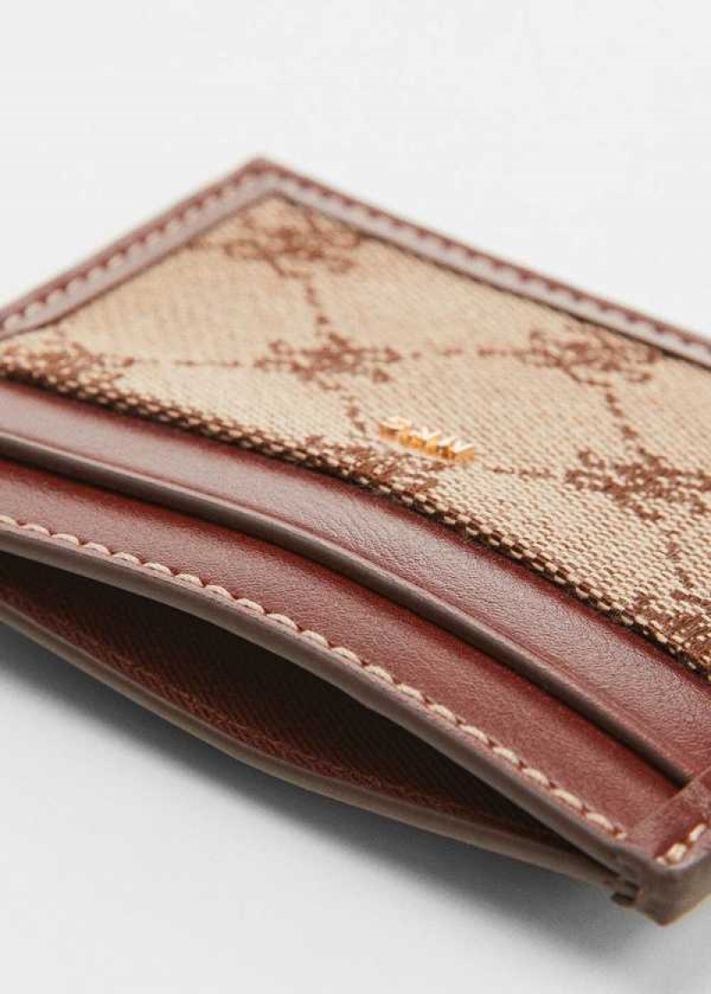 Mango Jacquard Card Holder | MNG-23086