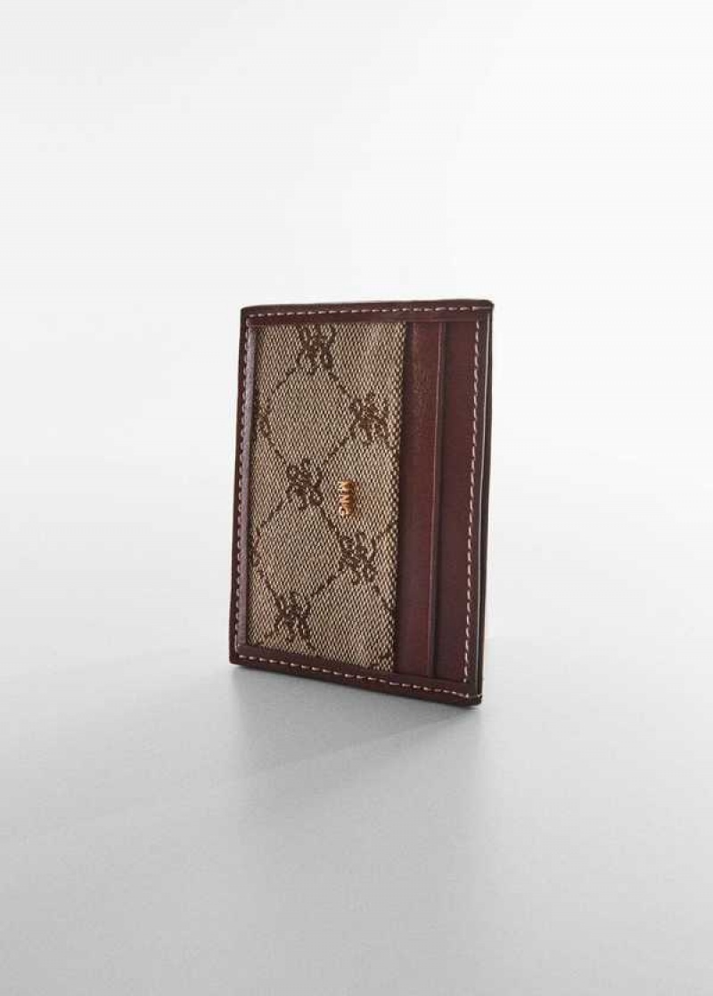 Mango Jacquard Card Holder | MNG-23086