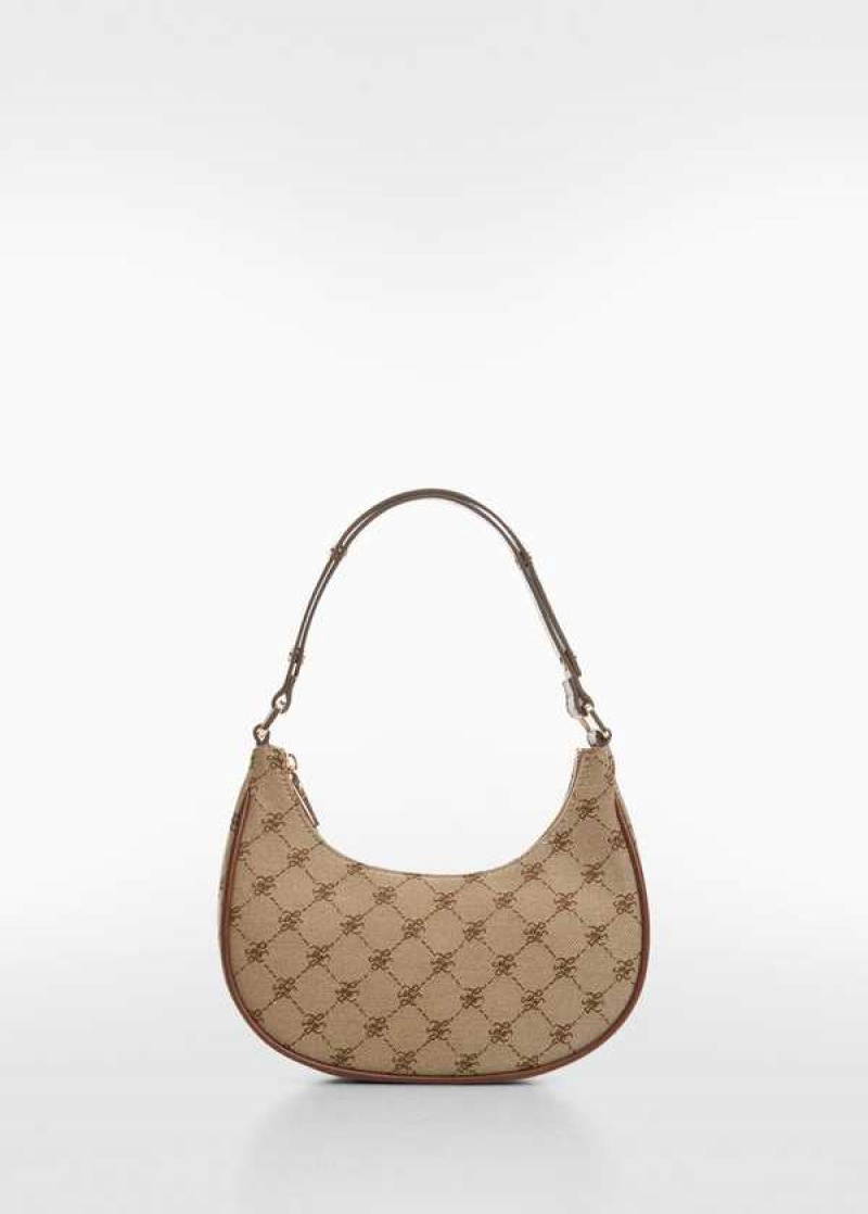 Mango Jacquard Shoulder Bag | MNG-23314