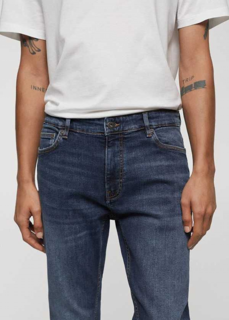 Mango Jude Hubená-fit Jeans | MNG-21933