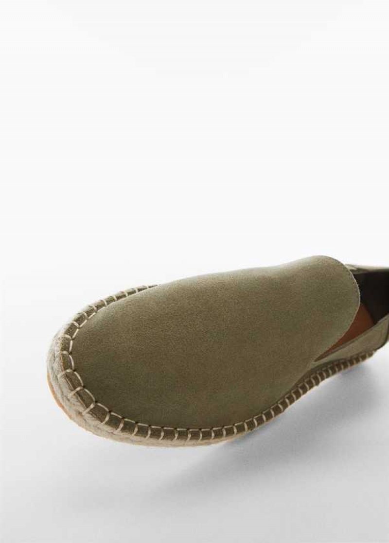 Mango Jute Semišové Espadrilles | MNG-21286