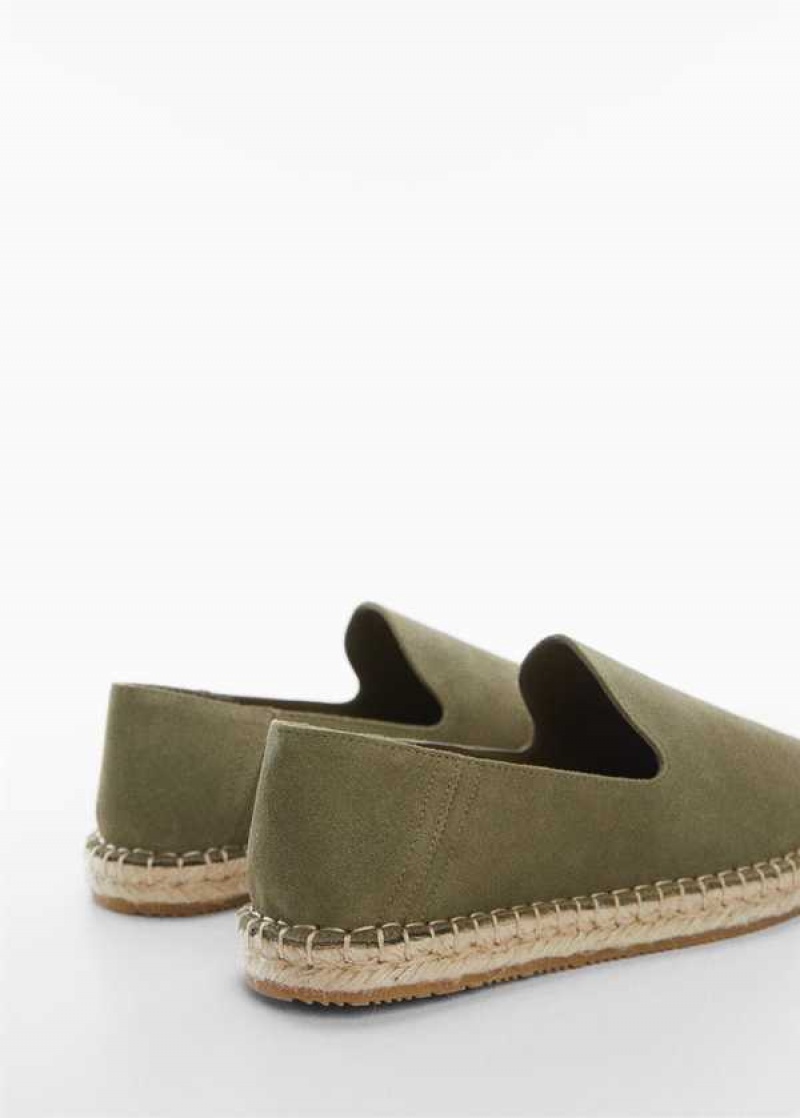 Mango Jute Semišové Espadrilles | MNG-21286