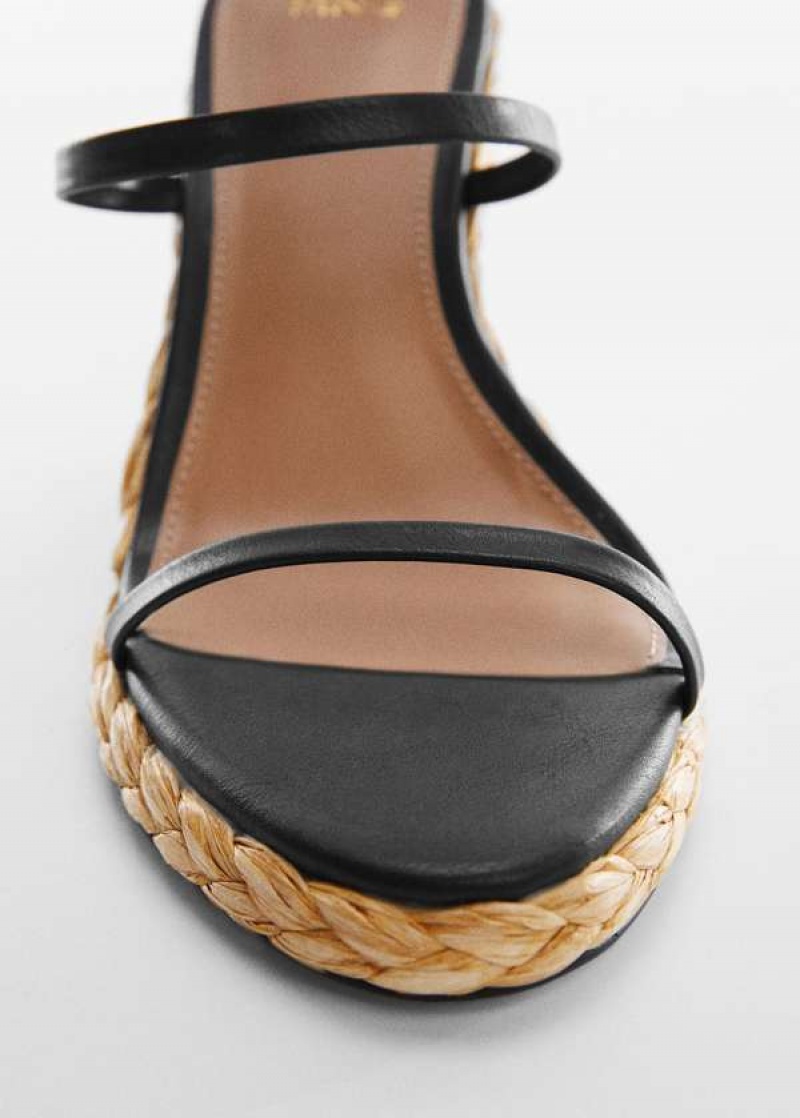 Mango Klínku Braided Sandals | MNG-23455