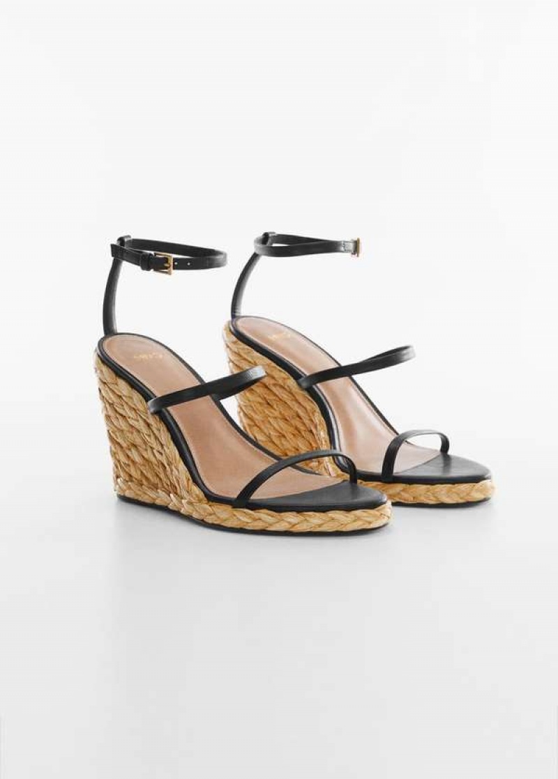 Mango Klínku Braided Sandals | MNG-23455