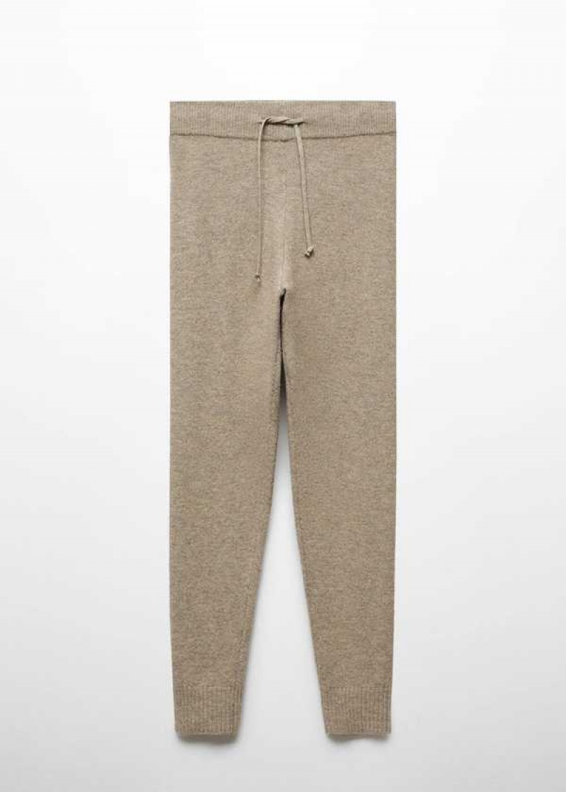 Mango Knit Jogger-style Trousers | MNG-23691