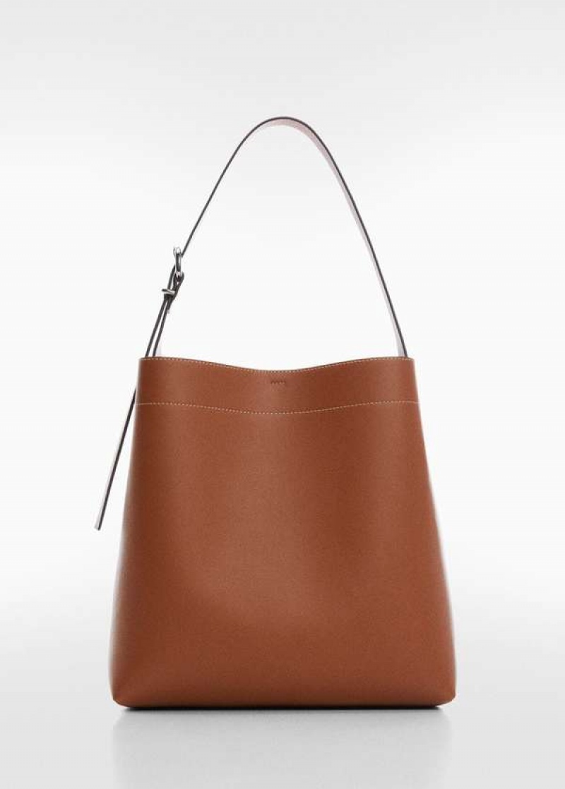 Mango Krátké Handle Shopper Bag | MNG-23301