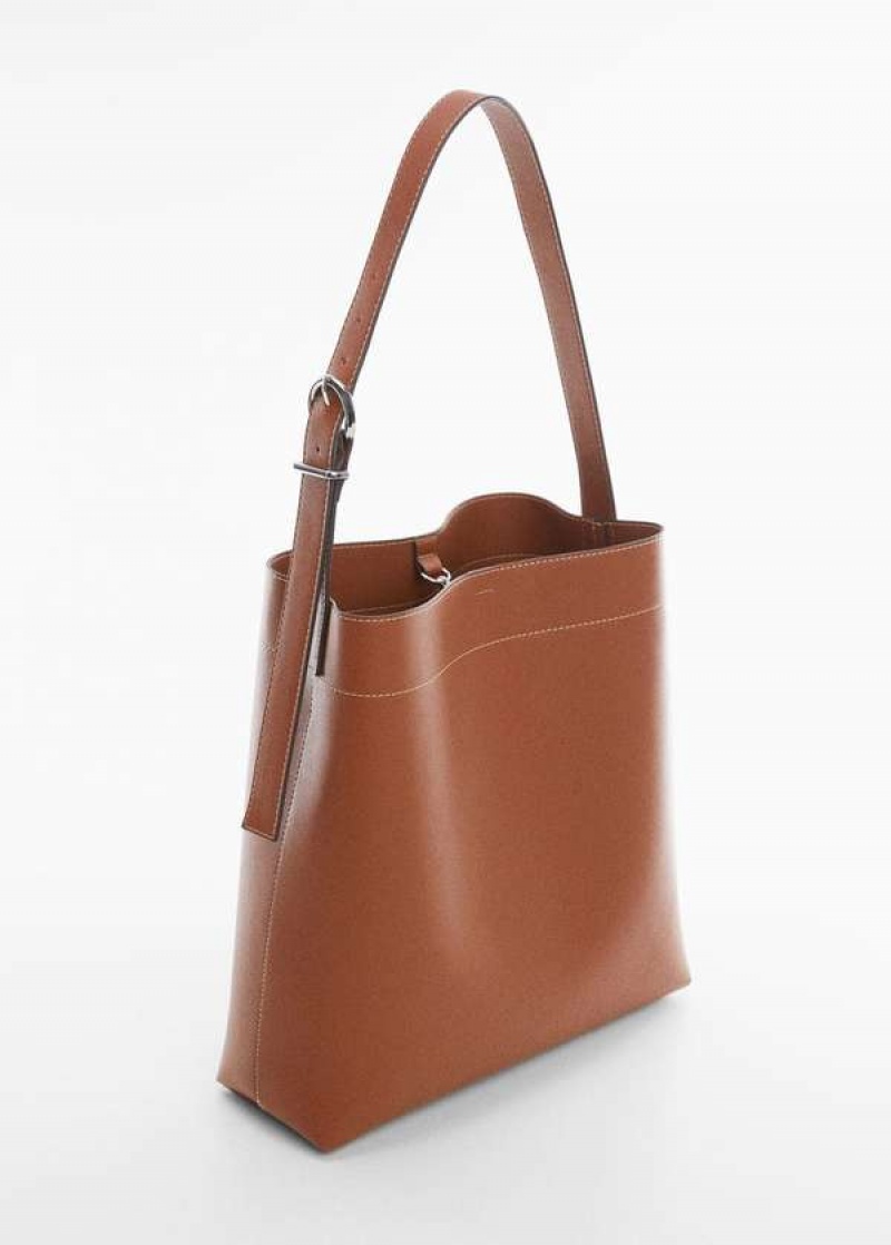 Mango Krátké Handle Shopper Bag | MNG-23301