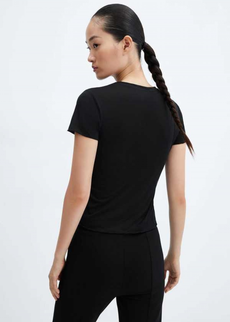 Mango Krátké Sleeve T-shirt | MNG-25013