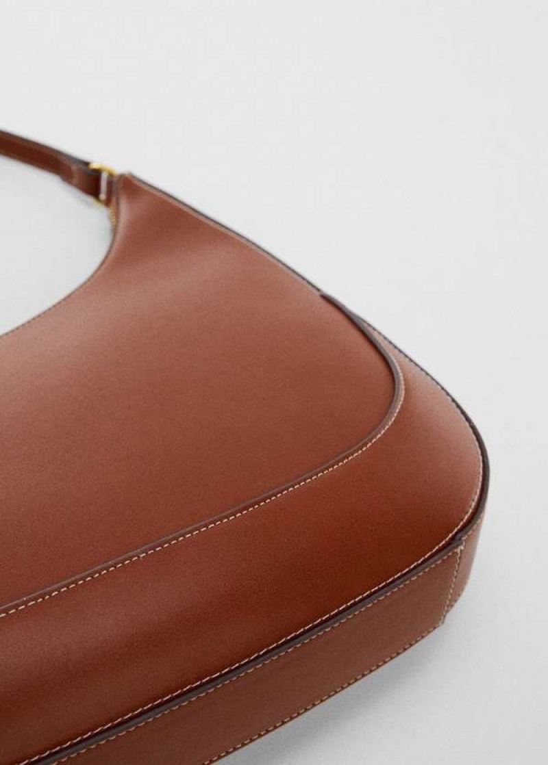 Mango Krátké-handle Shoulder Bag | MNG-23286