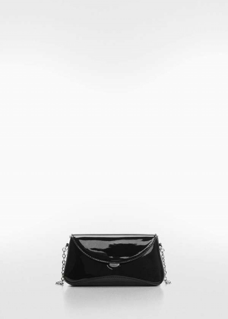 Mango Lakovaná Læder Chain Handbag | MNG-23215