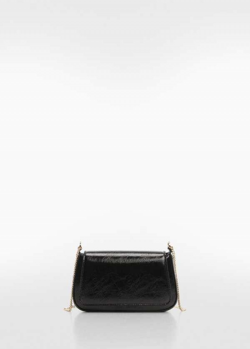 Mango Lakovaná Læder Effect Chain Bag | MNG-23335