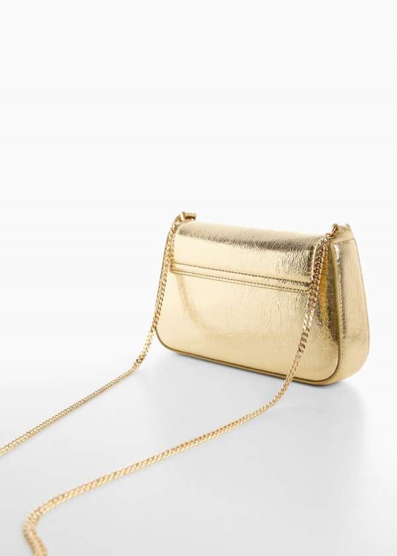 Mango Lakovaná Læder Effect Chain Bag | MNG-23326