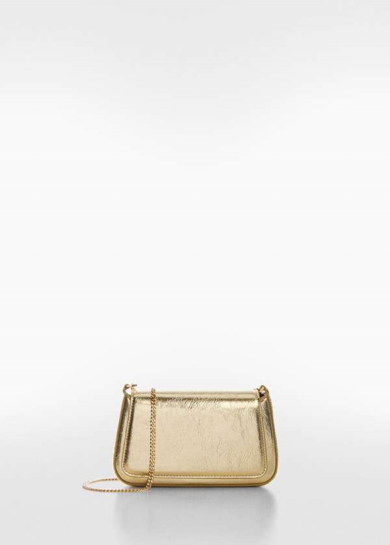 Mango Lakovaná Læder Effect Chain Bag | MNG-23326