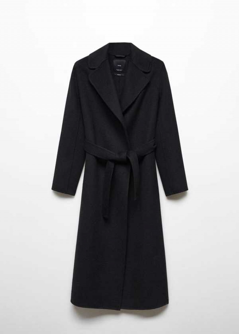 Mango Lapelled Rovný-cut Coat | MNG-26436