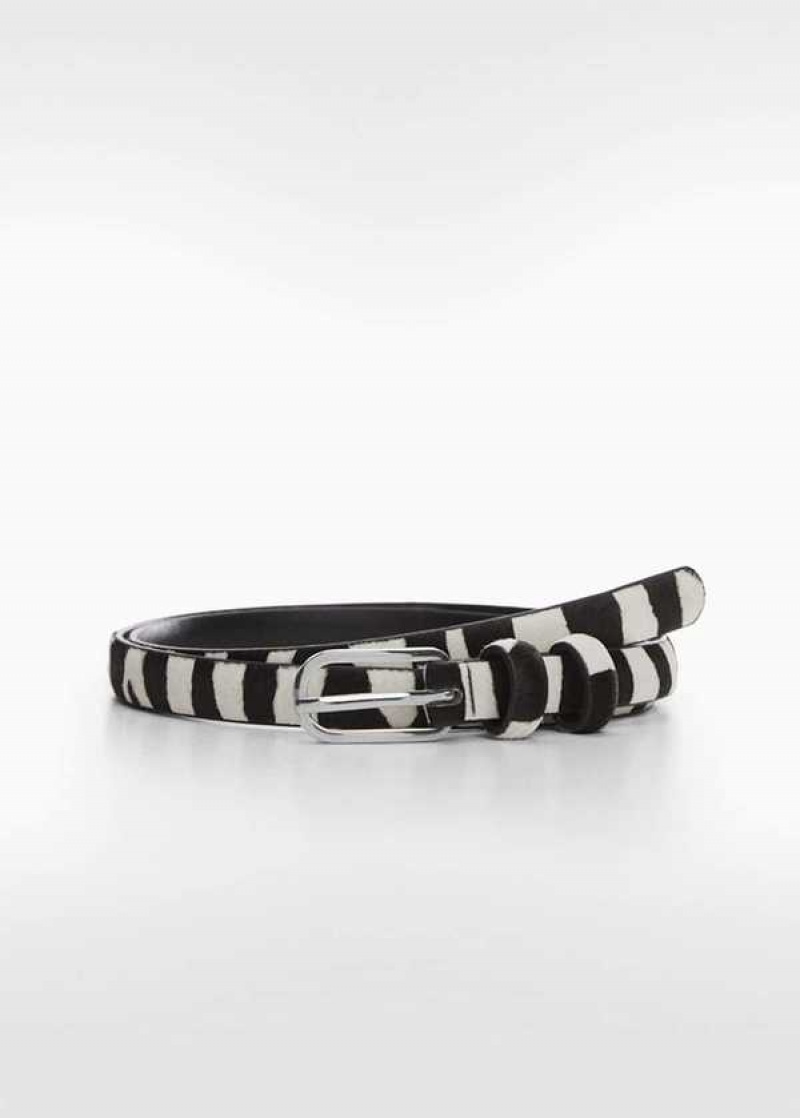 Mango Læder Hubená Belt | MNG-22965