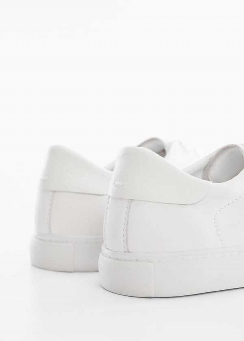 Mango Læder Panel Sneakers | MNG-23505