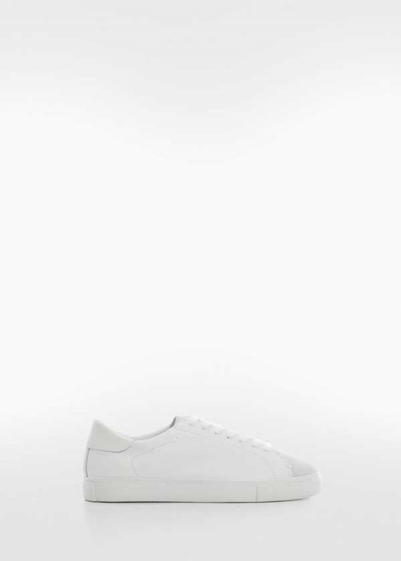 Mango Læder Panel Sneakers | MNG-23505