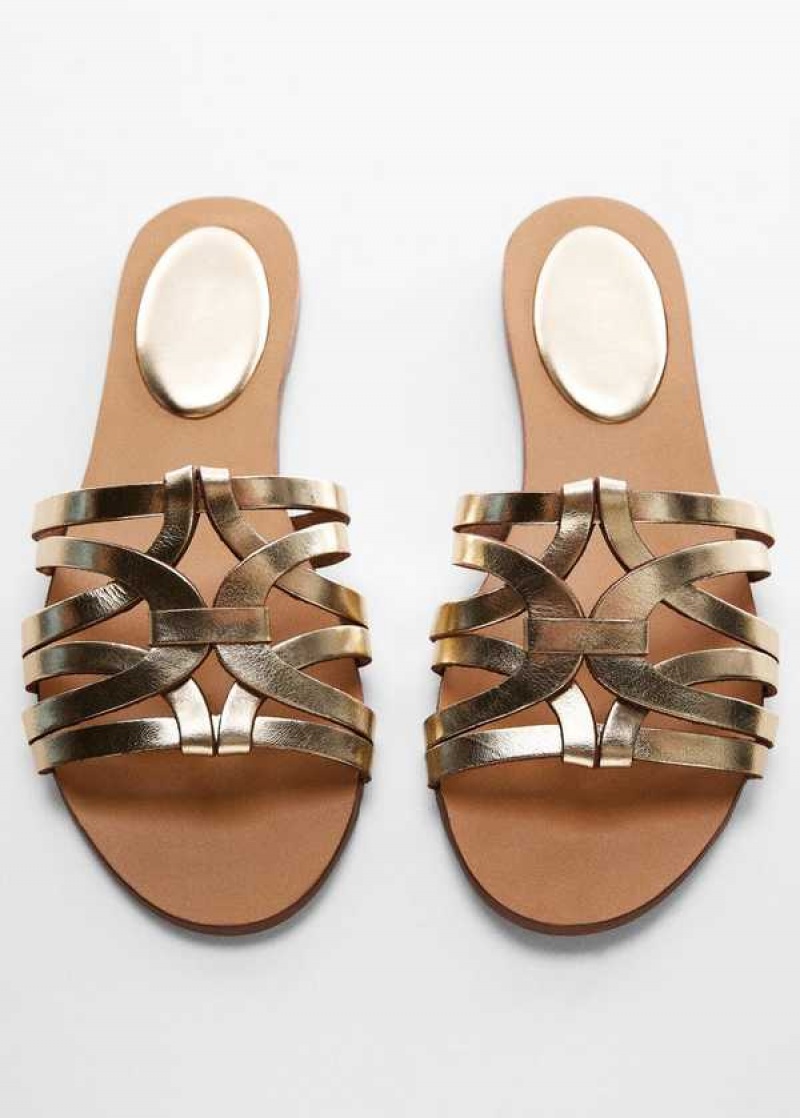 Mango Læder Straps Sandals | MNG-23400