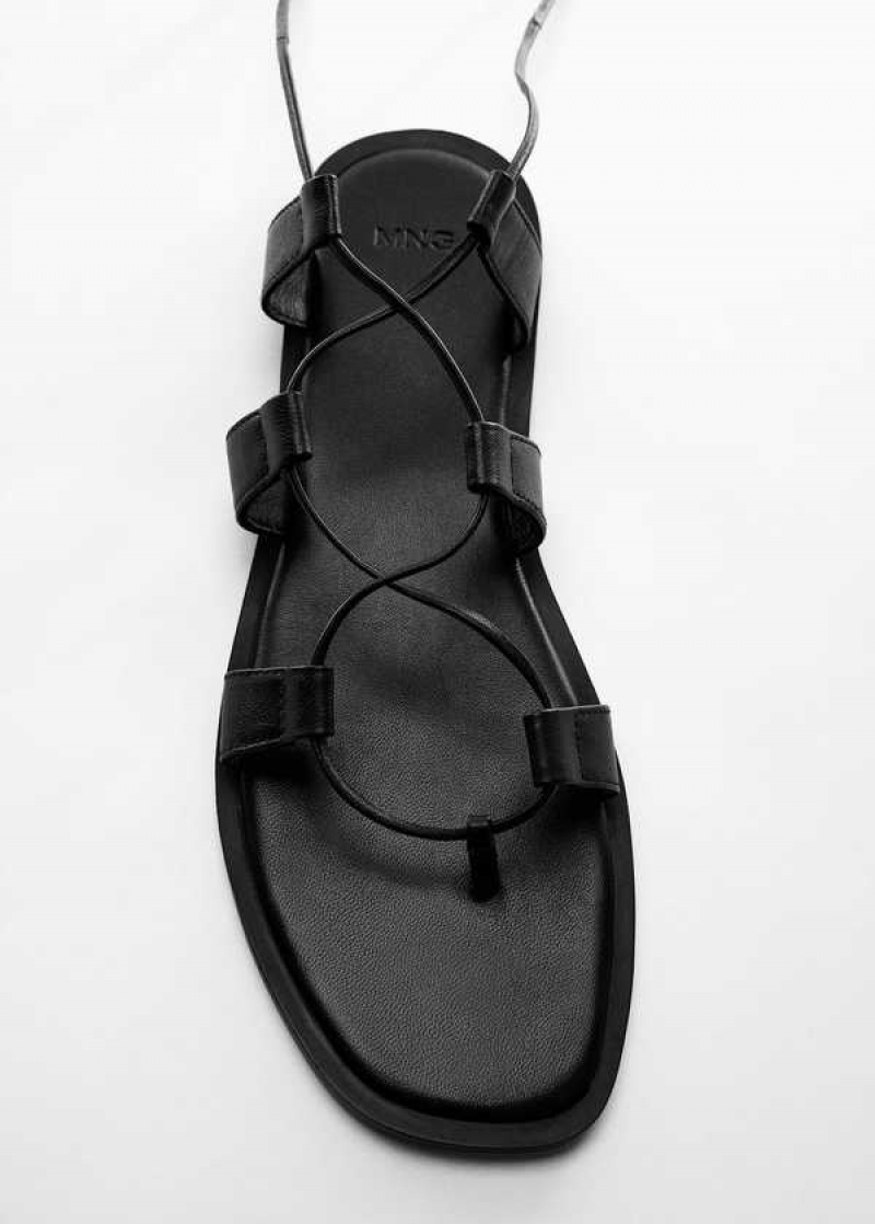 Mango Læder Straps Sandals | MNG-23464