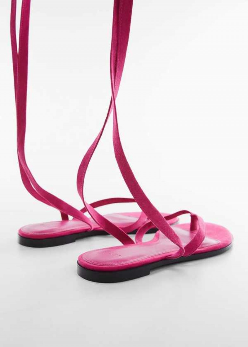 Mango Læder Straps Sandals | MNG-23478