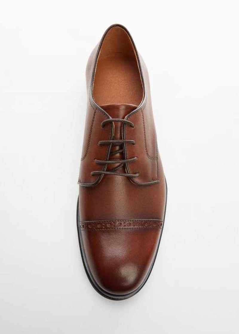 Mango Læder Suit Shoes | MNG-21246