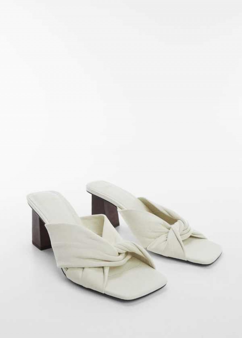 Mango Læder Wrap Sandals | MNG-23542