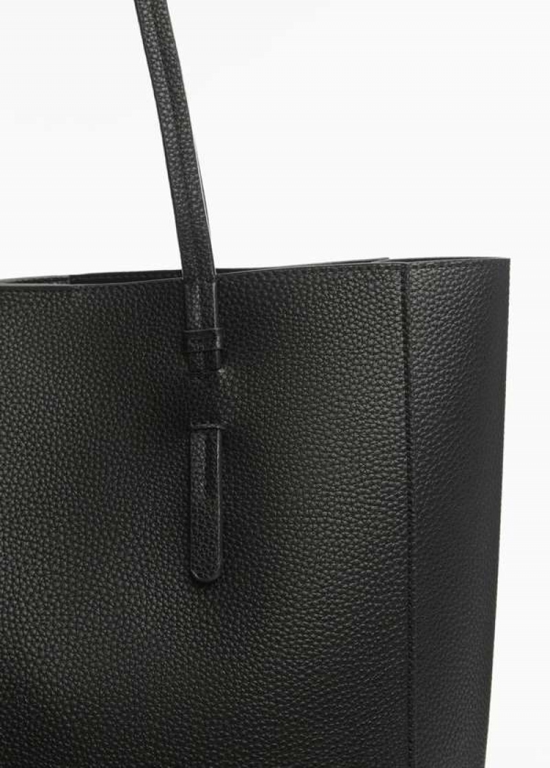 Mango Læder-effect Shopper Bag | MNG-23317