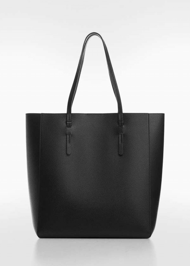 Mango Læder-effect Shopper Bag | MNG-23317