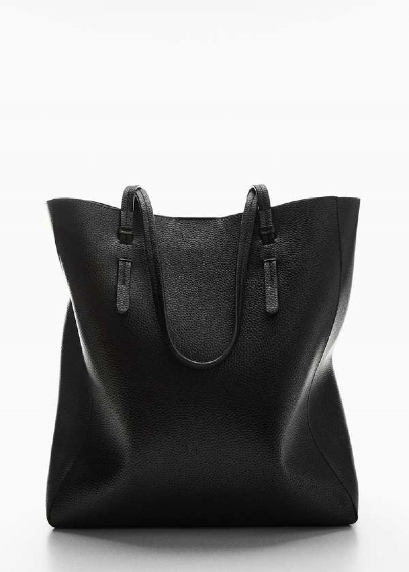 Mango Læder-effect Shopper Bag | MNG-23317