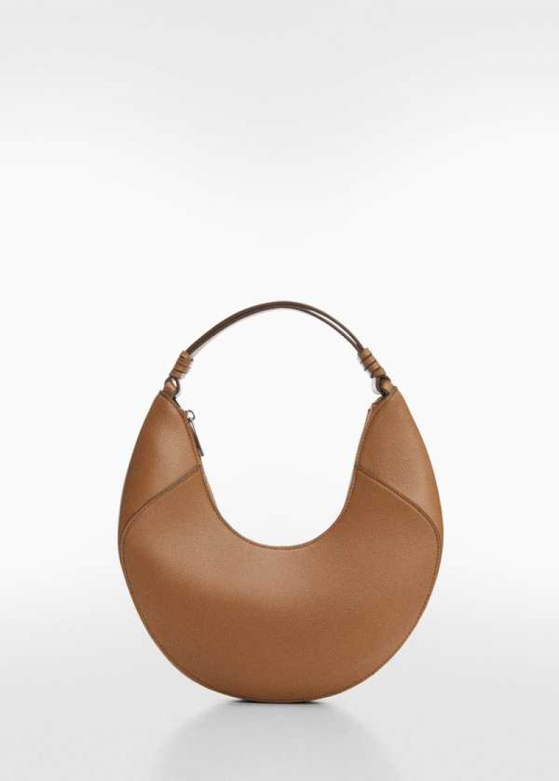 Mango Læder-effect Shoulder Bag | MNG-23297