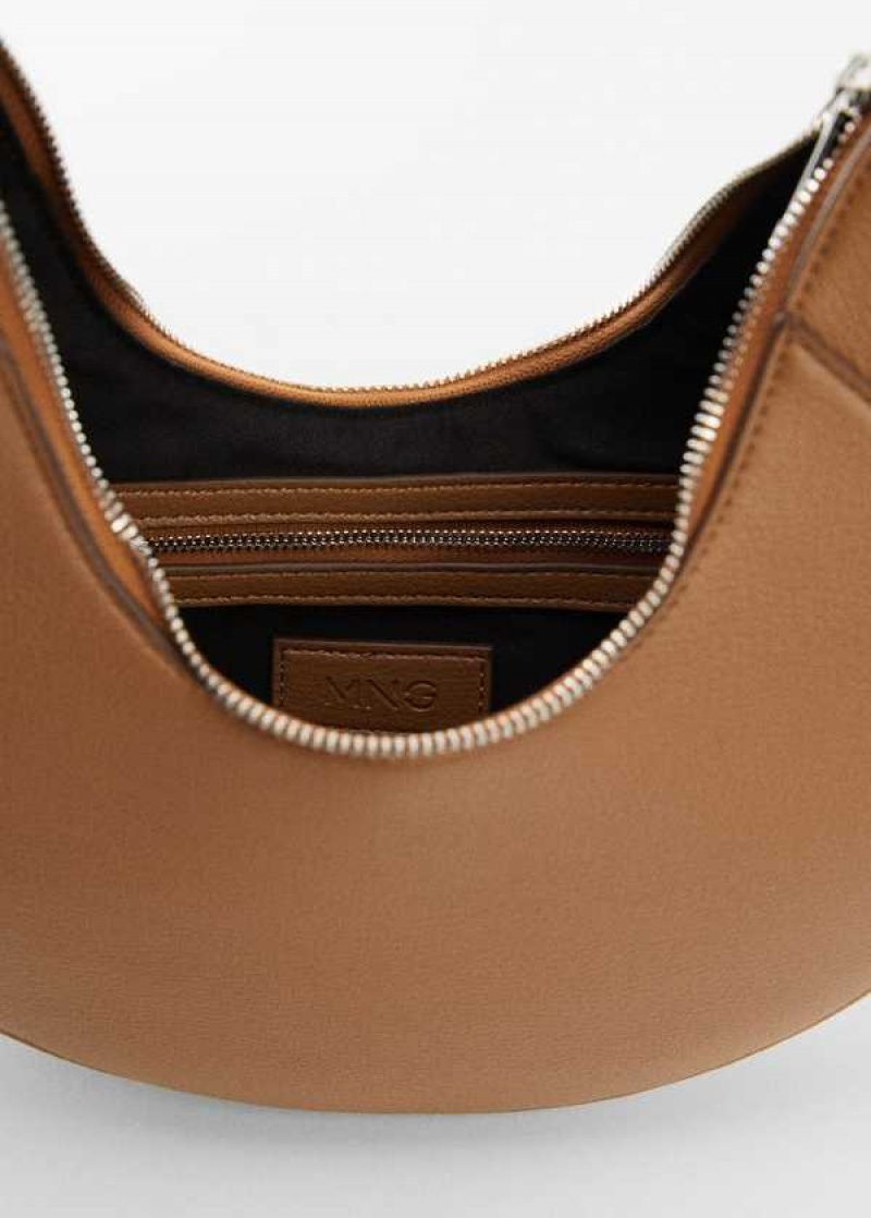 Mango Læder-effect Shoulder Bag | MNG-23297