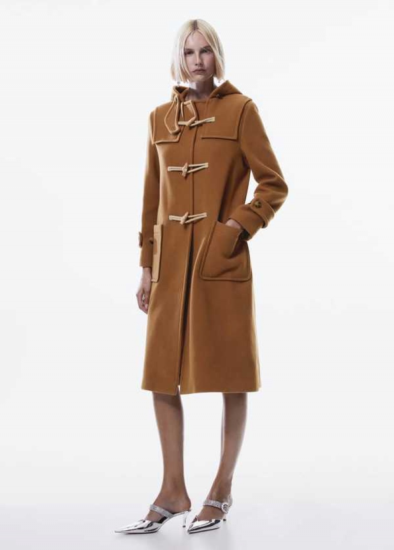 Mango Læder-effect Trench Coat | MNG-26401