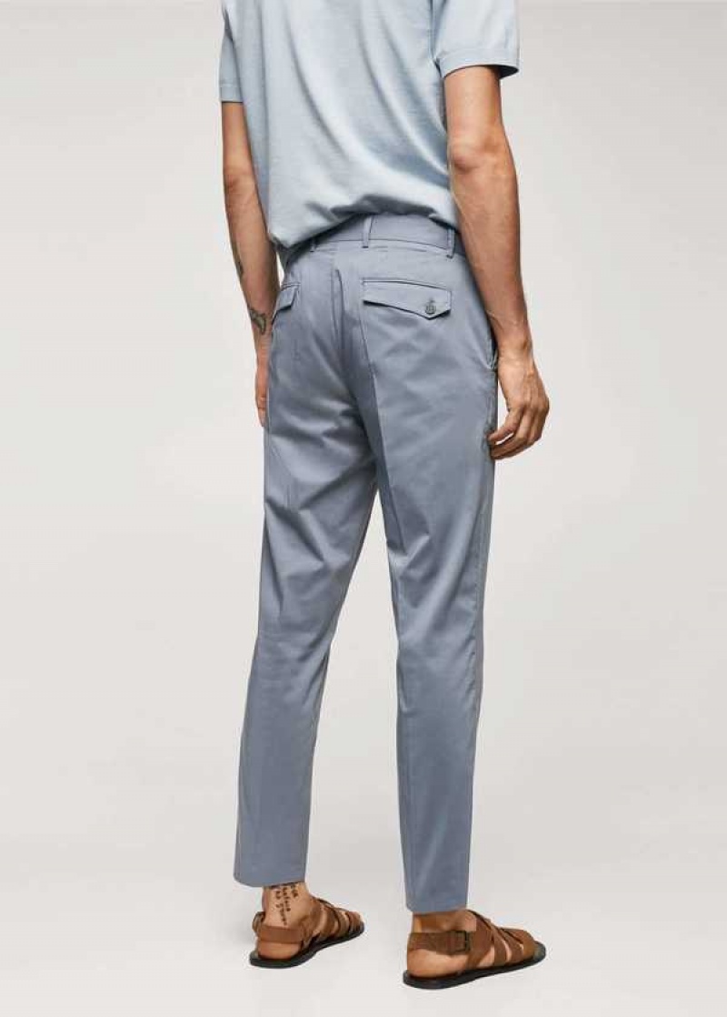 Mango Lehké Bavlněné Pants | MNG-22356